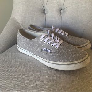 Vans women’s gray shoes